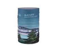Buff®| Braga de cuello CoolNet UV® Flexible, Proteccion UPF50, Ligera, Elastica, Material Reciclado, Deporte, Verano Hombre Mujer Talla única National Park Azul noche