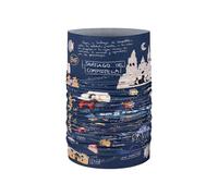 Buff| Braga de cuello CoolNet UV® Flexible, Proteccion UPF50, Ligera, Elastica, Material Reciclado, Deporte, Verano Marino Talla única