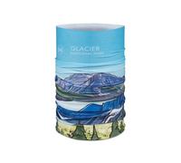 BUFF®| Braga de cuello CoolNet UV® Flexible, Proteccion UPF50, Ligera, Elastica, Material Reciclado, Deporte, Verano Hombre Mujer Talla única National Park Azul cielo