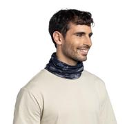 Buff®| Braga de Cuello CoolNet UV® Hombre Mujer Adulto Flexible, Proteccion UPF50, Ligera, Elastica, Material Reciclado, Deporte, Verano, Talla Única, Gris Oscuro
