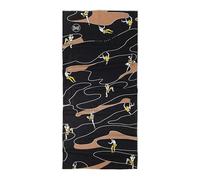 Buff®| Braga de cuello CoolNet UV® Hombre Mujer Adulto Flexible, Proteccion UPF50, Ligera, Elastica, Material Reciclado, Deporte, Verano, Talla Única, Negro