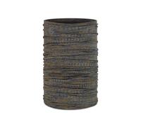 Buff Braga de cuello DryFlx Hombre Mujer Adulto, Secado rapido, Elastico, Reflectante, Nocturno, Brillante, Visibildiad, Running, Correr, Absorbe humedad, Talla Única, Marron Brown