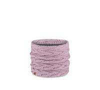 Buff| Braga de cuello Knitted & Fleece Frio Extremo, Practico, Versatil, Moda, Aislamiento termico, Comodo Hombre Mujer Talla única Lilac