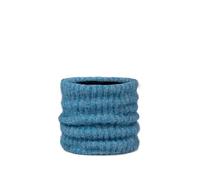 Buff Braga de cuello Knitted & Fleece Mujer Adulto, Frio Extremo, Practico, Versatil, Moda, Aislamiento termico, Comodo, Talla Única, Azul Lake