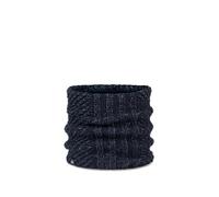 Buff Braga de cuello Knitted & Fleece Mujer Adulto, Frio Extremo, Practico, Versatil, Moda, Aislamiento termico, Comodo, Talla Única, Azul oscuro
