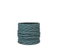 Buff Braga de cuello Knitted & Fleece Mujer Adulto, Frio Extremo, Practico, Versatil, Moda, Aislamiento termico, Comodo, Talla Única, Azul