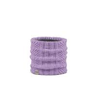 Buff Braga de cuello Knitted & Fleece Mujer Adulto, Frio Extremo, Practico, Versatil, Moda, Aislamiento termico, Comodo, Talla Única, Morado