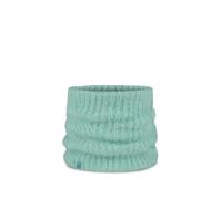 Buff Braga de cuello Knitted & Fleece Mujer Adulto, Frio Extremo, Practico, Versatil, Moda, Aislamiento termico, Comodo, Talla Única, Verde
