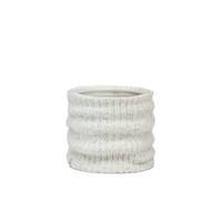 Buff Braga de cuello Knitted & Fleece Mujer Adulto, Frio Extremo, Practico, Versatil, Moda, Aislamiento termico, Comodo, Talla Única, Blanco