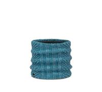 Buff Braga de cuello Knitted & Fleece Mujer Adulto, Frio Extremo, Practico, Versatil, Moda, Aislamiento termico, Comodo, Talla Única, Verde