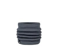 Buff Braga de cuello Knitted & Fleece Niño Niña, Frio Extremo, Practico, Versatil, Moda, Aislamiento termico, Comodo, Talla Única, Gris