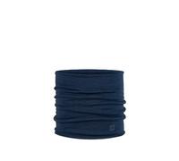 BUFF®, Braga de cuello Merino Heavyweight Hombre Mujer Multifucional Talla unica, Calida, Cuello y Cabeza, Senderismo, Sostenible, Running, Ligera, Night Blue Liso