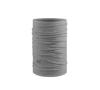 Buff Braga de cuello Merino Lightweight Hombre Mujer Adulto, Bufanda Multifuncional 100% Lana Merino, Senderismo, Aire Libre, Sostenible, Ligera, Fina, Talla Única, Gris claro