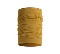 Buff®| Braga de cuello Merino Lightweight Hombre Mujer Adulto Bufanda Multifuncional 100% Lana Merino, Senderismo, Aire Libre, Sostenible, Ligera, Fina, Talla Única, Amarillo