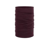 Buff Braga de cuello Merino Lightweight Hombre Mujer Adulto, Bufanda Multifuncional 100% Lana Merino, Senderismo, Aire Libre, Sostenible, Ligera, Fina, Talla Única, Marron garnet