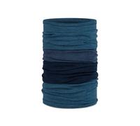 Buff| Braga de cuello Merino Move Sin costura, Elegancia, Calida, Ecologica, Comoda, Moda, Moderno, Urbano, Regula temperatura Hombre Mujer Talla única Azul