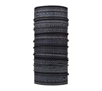 BUFF Braga de cuello, Original EcoStretch, Adulto Hombre Mujer, Grey, Talla unica, Bufanda, Tubular, Multifuncion, Cuello y Cabeza, Correr, Caminar, Senderismo, Sostenible, Ligera