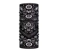Buff Braga de cuello, Original EcoStretch, Adulto Hombre Mujer, Negro, Talla unica, Bufanda, Tubular, Multifuncion, Cuello y Cabeza, Correr, Caminar, Senderismo, Sostenible, Ligera
