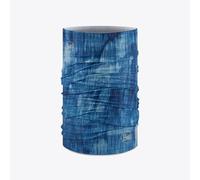 BUFF®, Braga de cuello Original EcoStretch Hombre Mujer Multifucional Talla unica, Caminar, Cuello y Cabeza, Senderismo, Sostenible, Running, Ligera, Estampada, Wane Dusty Azul