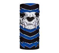 BUFF®, Braga de cuello Original EcoStretch Hombre Mujer Multifucional Talla unica, Caminar, Cuello y Cabeza, Senderismo, Sostenible, Running, Ligera, Estampada, t-knuckle blue