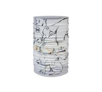 Buff Braga de cuello Original EcoStretch Niño Niña, Bufanda, Tubular, Multifuncion, Cuello y Cabeza, Correr, Caminar, Senderismo, Sostenible, Ligera, Talla Única, Blanco