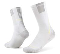 Buff| Calcetines Coolnet Crew Frescos, Control Olores, Transpirable, Comodidad, Deporte, Compresion Hombre Mujer S Bianco
