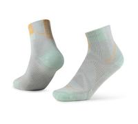Buff| Calcetines Coolnet Quarter Frescos, Control Olores, Transpirable, Comodidad, Deporte, Compresion Hombre Mujer L Verde