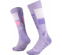 Buff| Calcetines ThermoNet Over the Calf Termicos, Amortiguacion, Soporte de arco, Transpirable, Comodidad, Antiampollas, Nive, Esqui Hombre Mujer L Lilac