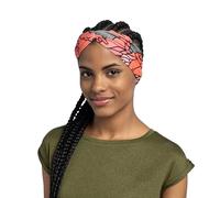 Buff | Cinta CoolNet UV® Ellipse Hombre Mujer Adulto Comoda, Proteccion UPF50, Deporte, Elastica, Material Reciclado, Calidad, Regula Temperatura, Talla Única, Rojo