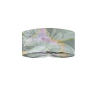 BUFF®| Cinta Coolnet Uv Flexible, Proteccion UPF50, Ligera, Elastica, Material Reciclado, Deporte, Verano, Hombre Mujer Talla única Verde