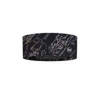 BUFF®| Cinta CoolNet UV® Wide Comoda, Proteccion UPF50, Deporte, Elastica, Material Reciclado, Calidad Talla única Negro
