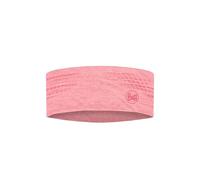 BUFF Cinta DryFlx Hombre Mujer Adulto, Secado rapido, Elastico, Reflectante, Nocturno, Brillante, Visibildiad, Running, Correr, Absorbe Humedad, Talla Única, Rosa