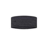 BUFF®| Cinta LW Merino Wool Headband Hombre Mujer Adulto Regula Temperatura, 100% Lana Merino, Aire Libre, Sostenible, Ligera, Comodidad, Talla Única, Gris Oscuro