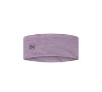 BUFF®| Cinta LW Merino Wool Headband Hombre Mujer Adulto Regula Temperatura, 100% Lana Merino, Aire Libre, Sostenible, Ligera, Comodidad, Talla Única, Rosa