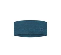BUFF| Cinta Merino Wide Lana Merino, Sostenible, Transpirable, Comodidad, Suave, Aire Libre Hombre Mujer Talla única Azul