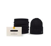 Buff Combi Niels Gorro & Tubular Negro Unisex Adulto Talla Única