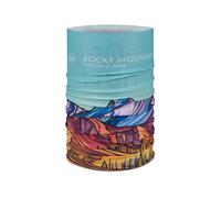 BUFF®| Braga de cuello CoolNet UV® Flexible, Proteccion UPF50, Ligera, Elastica, Material Reciclado, Deporte, Verano Hombre Mujer Talla única National Park Azul