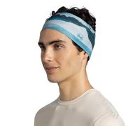 BUFF®| Cinta CoolNet UV® Wide Comoda, Proteccion UPF50, Deporte, Elastica, Material Reciclado, Calidad Talla única Azul Claro
