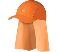 Buff® DESERT CAP KIDS SOLID Jinger, naranja, Talla única