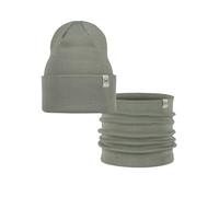 Buff® Dúo Pack Knitted Gorro Lilon Opaline Verde y Knitted Braga de Cuello Lilon Opaline Verde Talla única Adulto