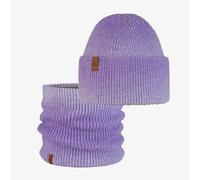 Buff® Dúo Pack Knitted Gorro Marin Lavender Morado y Knitted & Fleece Braga de cuello Marin Lavender Talla única Adulto