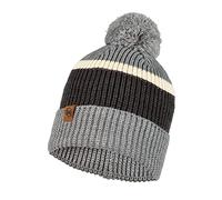 Buff Elon Knitted Hat 1264649141000, Unisex Beannie, Grey, EU