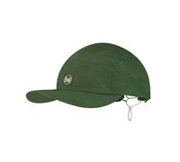 Buff®| Gorra 5 Panel Explore Hombre Mujer Adulto Flexible, UPF50, Aventura, Ajustable, Materiales Reciclados, Comoda, Calidad, Talla Única, Verde
