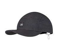 Buff® | Gorra 5 Panel Explore Hombre Mujer Comoda, Proteccion UPF 50, Ligera, Running, Talla Unica, Selen Graphite Negro