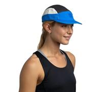 Buff Gorra, 5 Panel Go, Adulto Hombre Mujer, Azul, L/XL, Flexible, UPF50, Ajustable, Sostenible, Ligera, Correr, Materiales reciclados, Comoda