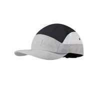 Buff® | Gorra 5 Panel Go Hombre Mujer Adulto Flexible, Secado rapido, Running, Protección UPF 50, Ajustable, L/XL,Domus Gris