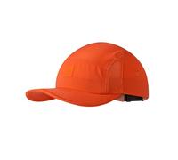 Buff®| Gorra 5 Panel Go Hombre Mujer Adulto Flexible, UPF50, Ajustable, Sostenible, Ligera, Correr, Materiales reciclados, Comoda, L/XL, Rojo