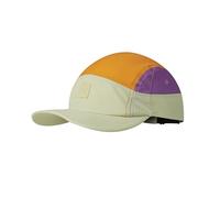 Buff®| Gorra 5 Panel Go Hombre Mujer Adulto Flexible, UPF50, Ajustable, Sostenible, Ligera, Correr, Materiales reciclados, Comoda, L/XL, Naranja