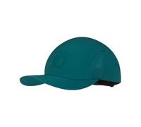 Buff®| Gorra 5 Panel Go Hombre Mujer Adulto Flexible, UPF50, Ajustable, Sostenible, Ligera, Correr, Materiales reciclados, Comoda, L/XL, Verde