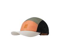 Buff | Gorra 5 Panel Go Niño Niña Flexible, UPF50, Ajustable, Sostenible, Ligera, Correr, Materiales reciclados, Comoda, Talla Única, Multi Khaki